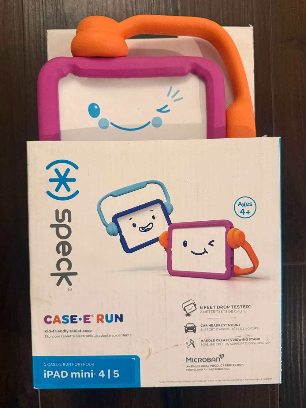 speck Kids Tablet Case in Pink & Orange with Carry Handle